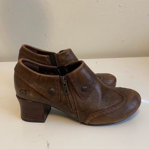 Born heeled booties